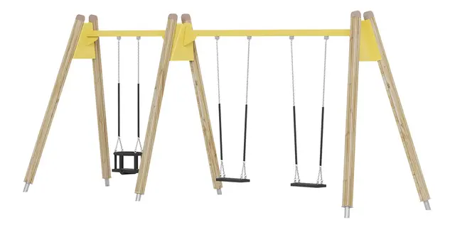 Prime trippelt huskestativ bloom L564 x B150 x H234 cm 