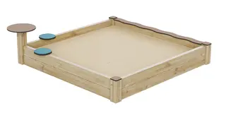 Prime Iiro sandkasse L182 x B183 x H47 cm