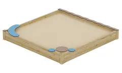 Prime Aino sandkasse L268 x B263 x H46 cm