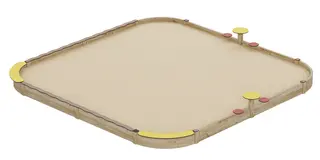 Prime Jalmari sandkasse L505 x B505 x H47 cm