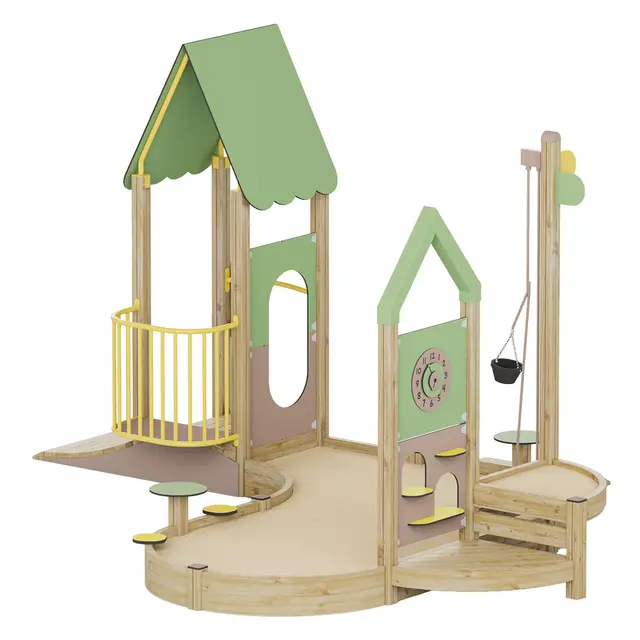 Prime Wilhelm sand- og lekemiljø meadow L491 x B411 x H284 cm 