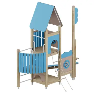 Prime Kajsa lekeapparat L286 x B200 x H344 cm