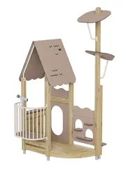 Prime Astrid lekehus mist L221 x B182 x H351 cm