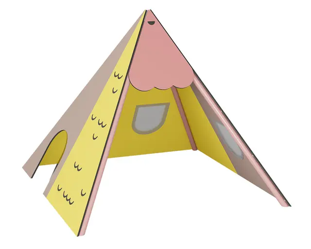 Prime Juha tipi lekehus bloom L169 x B169 x H145 cm 