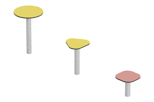 Prime balansestokker bloom L190 x B35 x H55 cm 