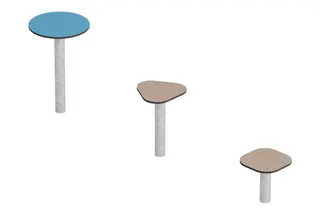 Prime balansestolper L190 x B35 x H55 cm