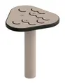 Prime Tanja balanseplate mist L28 x B27 x H35 cm