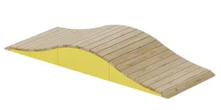Prime Kuisma lekerampe L254 x B91 x H33 cm