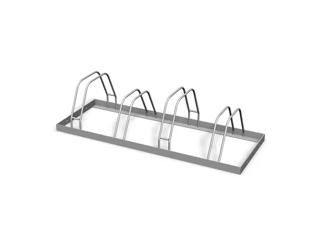 Sykkelstativ for 4 sykler L133 x B50 x H35 cm 