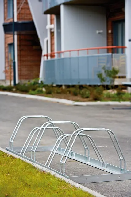 Sykkelstativ for 5 sykler L166 x B50 x H35 cm 