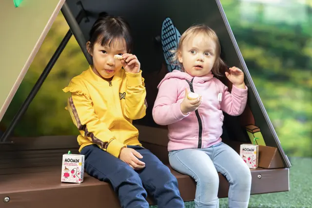 Mummi Snusmumrikkens telt L153 x B126 x H147 cm 