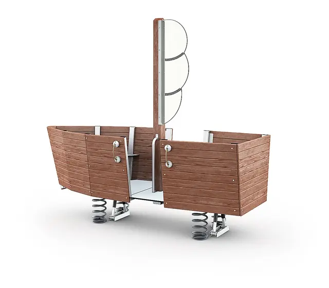 Mummi vippe båt L329 x B143 x H280 cm 