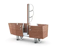 Mummi vippe b&#229;t L329 x B143 x H280 cm