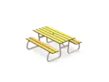 Hans piknikbord barn L140 x B124 x H60 cm