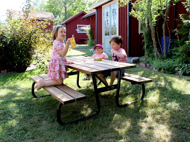 Hans piknikbord barn L140 x B124 x H60 cm 