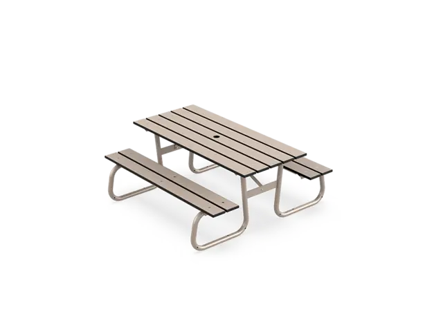 Hans piknikbord barn L140 x B124 x H60 cm 