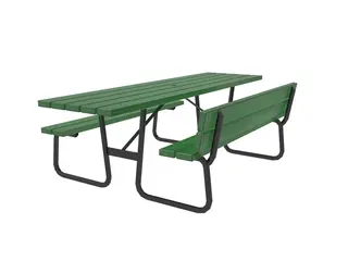 Hansa piknikbord med 1 ryggstøtte L230 x B160 x H72 cm