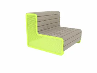 Chillout sofa L123 x B123 x H99 cm