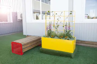 Chillout trellis L111 x B40 x H138,5 cm
