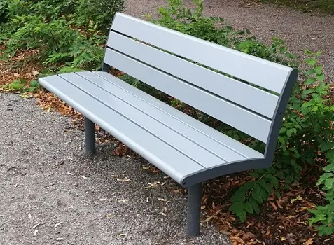 NIFO benk med rygg,uten armlener 3 seter L170 x B61 x H82 cm 