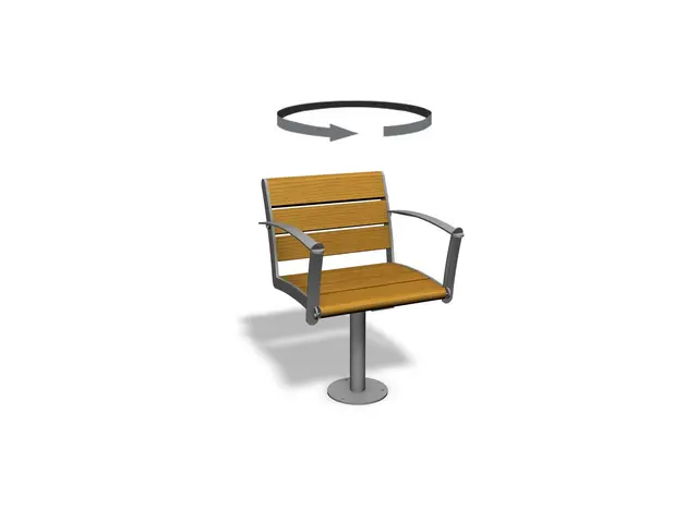 NIFO roterende stol med armlene L66 x B61 x H82 cm 