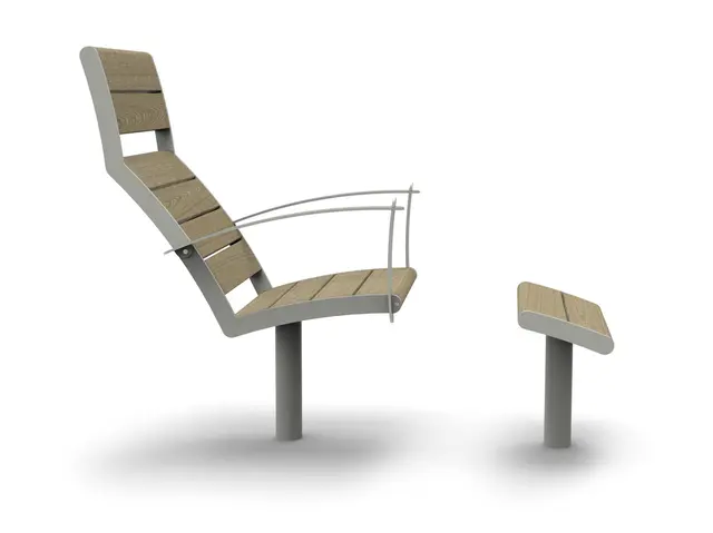 NIFO Easy Solstol med fotskammel L58 x B131 x H103 cm 