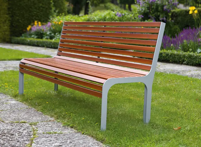 Nonstop Talking benk med ryggstøtte L180 x B64,5 x H90 cm 