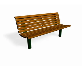 Strøget Benk - Furu L180 x B68 x H88 cm