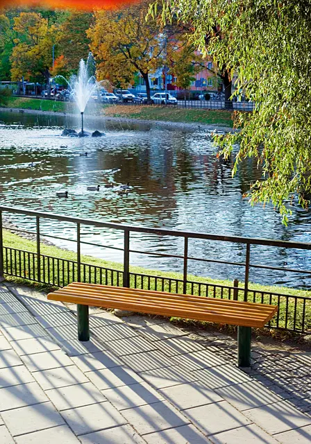 Strøget Benk - Furu L180 x B47 x H45 cm 