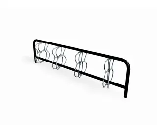 Urban A Dobbelt sykkelstativ L208 x B40 x H55 cm