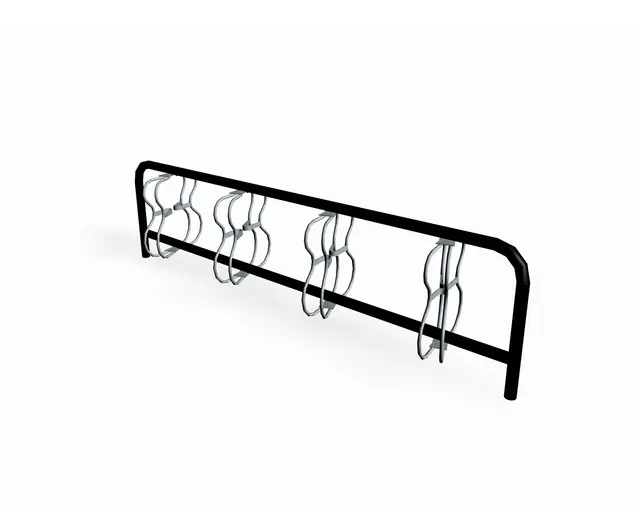 Urban A Dobbelt sykkelstativ L208 x B40 x H55 cm 