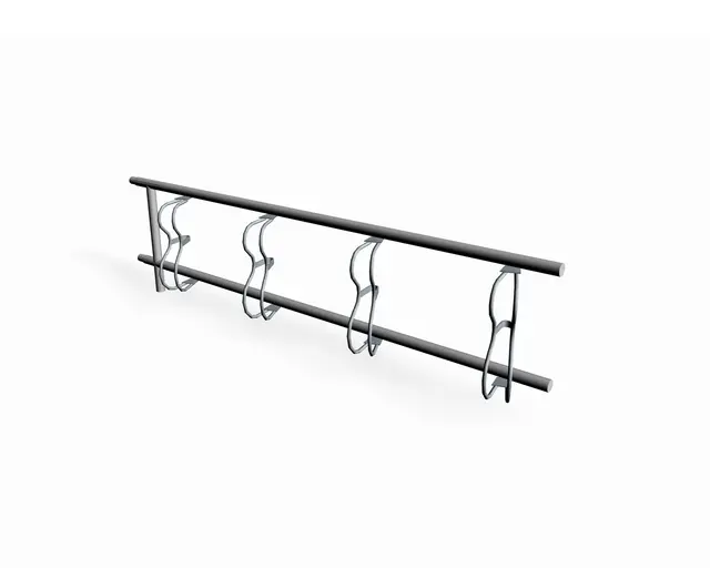 Urban B sykkelstativ - forlenger L208 x B22 x H55 cm 