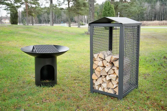 Arne vedstativ L55,5 x B70 x H120 cm 