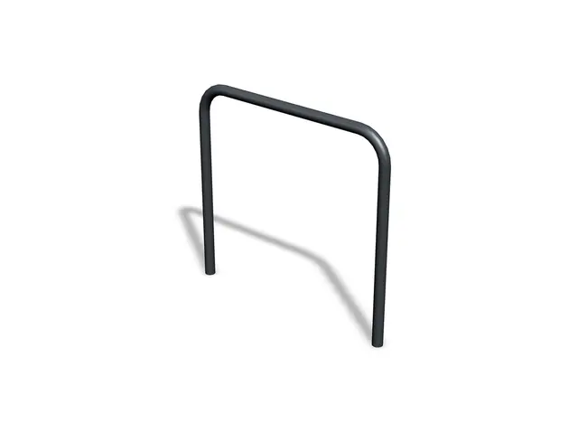 Svallet sykkelstativ pulverlakkert L105 x B50 x H97 cm 