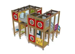 Finno Lekelabyrint L370 x B417 x H280 cm