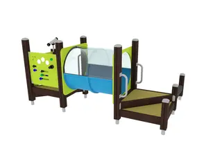 Finno Lekeapparat med tunell L286 x B170 x H139 cm