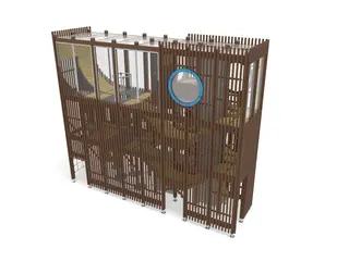 Maze - vertikalt labyrinttårn L658 x B178 x H560 cm