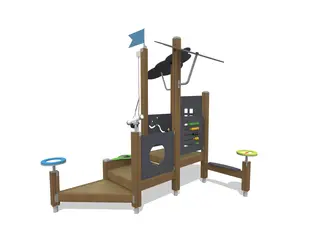 Finno Sand hytte L296xB248xH268 cm