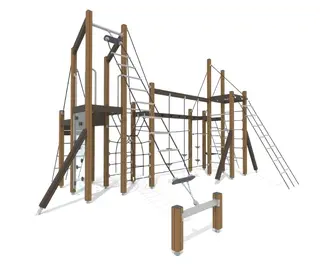 Finno Klatreskog L694 x B498 x H 381 cm