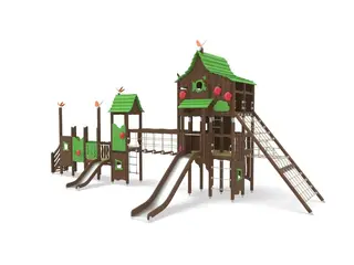 Flora Rose TowerPlay L532 x B1170 x H528 cm