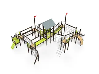 Finno motorikkbane XL L1206 x B1100 x H451 cm