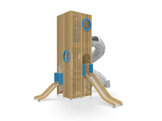 Sting Tower leketårn med sklie H5,45 m 