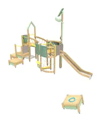 Spark interaktivt lekeapparat L551 x B886 x H463 cm