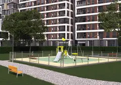 Modul lekeplass 2 L1200x B1200 cm