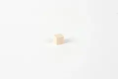 Unpainted Cube: 1 x 1 x 1