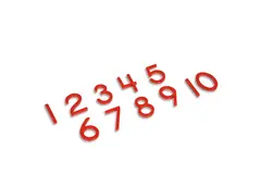 Cut-Out Numerals: USA Style Print