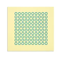 Sheet With 100 Circles