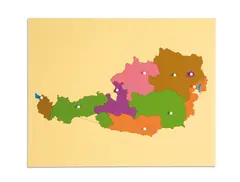 Puzzle Map: Austria