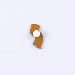 Puzzle Piece Of USA: New Jersey