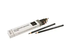 3-Sided Inset Pencils: Black